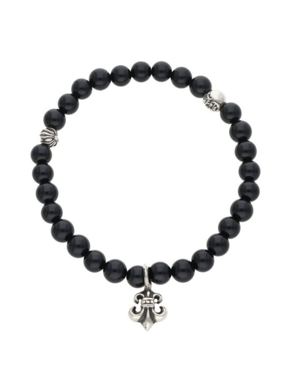 Chrome Hearts 6 Bead Bracelet Stack BS Flare
